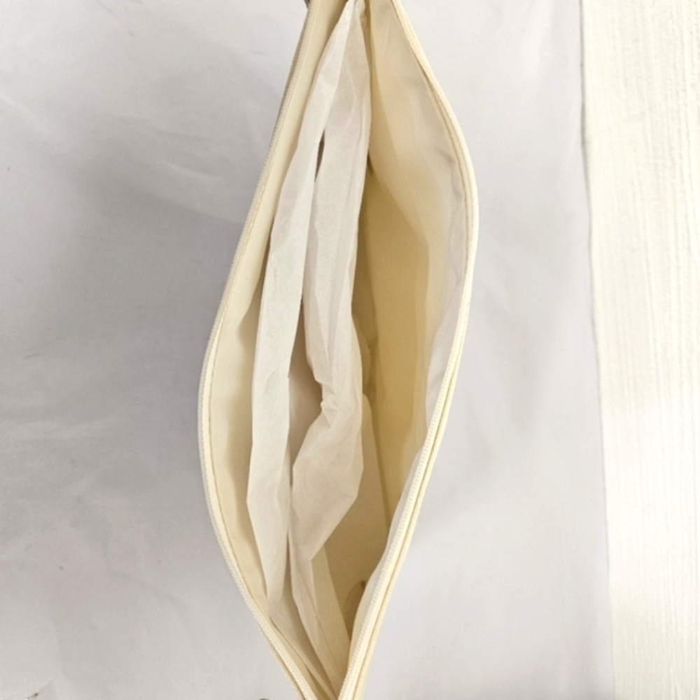 Christian Dior Trousse Zippered Pouch in Floral and Cream Canvas with Box NWT - Picture 9 of 9
